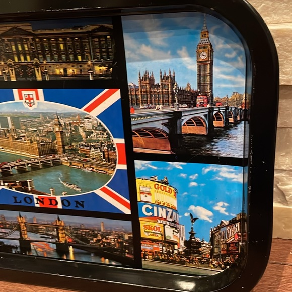 London Landmarks souvenir tray - Picture 4 of 6